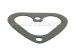 Carburetor spacer seal (heart-shaped)