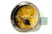 'Abarth' oil temperature gauge, 52mm, yellow dial