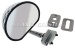 Wing mirror, door rabbet mounting, black/white checked