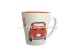 Tasse à café rouge Fiat 500