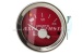 'Abarth' petrol gauge, 52mm, red dial