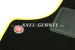 Set vloermatten "FIAT" (geel/zwart) met logo, klein