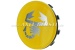Coperchio ruota Abarth scorpione giallo, 58mm/60mm (centro)