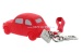 Key fob made of rubber, ca. 1:43, red