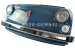 Wanddecoratie "Fiat 500 frontmasker" donkerblauw, incl. verl