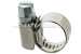 Clamp 7.5 -12 mm for fuel hose, stainless steel