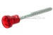 Screw for turn signal lens, long (50-52mm) RED