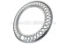 Serie anelli per pneumatico in alluminio (4 pezzi)