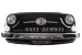 Wanddecoratie "Fiat 500 frontmasker" zwart, incl. illum.