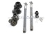 Set of drive shaft, packings + sliding pieces incl.,  25 mm