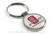 Porte-clés avec logo Axel Gerstl, rouge