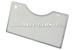 Insulating plate (heat protection) for engine cover, m.frame