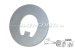 Plain washer for axle stub nut (starting disc)