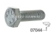 Screw for holder/rear axle shock absorber