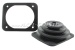 Gearshift lever boot, mounting plate included