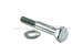 Screw and washer for generator fixing bracket