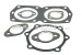 Set of engine gaskets 600 cc, w. radial shaft seal rings