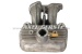Aluminum valve cover 'Abarth' for double carburetor