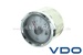 "VDO" benzine klok 52 mm, witte wijzerplaat