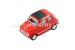 Voiture miniature KINTOY Fiat 500 en métal 1:48 rouge