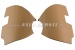 Wheel arch cover (Vipla) hazelnut, in pairs