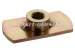Weld nut for safety-belt installation (at floor panel)