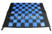 Convertible top cover "Corsa", black/blue checkered