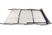 Capote cpl. avec amarture et barre milieux, gris