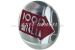 Wheel cover "1000 MIGLIA", on red, 47 mm, bolted