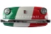 Decoración mural "Fiat 500 front mask ITALIA", incl. ilumina