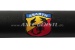 Set of knee protection trim strips "ABARTH"-logo for dashb.
