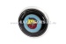Botón de claxon Abarth incl. pulsador y botón (escudo en azu
