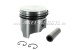 Piston 77.0 mm with piston rings and pin, 0.6 oversize