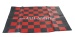 Convertible top cover "Corsa", black/red checkered