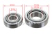 Set of front wheel bearings, for 1 side