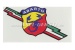 Abarth" sticker (w. Blitz / Freccia Tricolore)