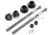 Set of drive shaft, packings + sliding pieces incl.,  25 mm