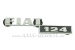 SoPo: Heckemblem / Schriftzug Fiat 124, Metall