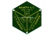 Emblem for oil filler lid, 'Abarth BP'