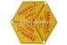 Emblem for oil filler lid, 'Abarth Shell'