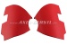 Wheel arch cover (Vipla) red, in pairs