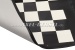 Convertible top cover "Corsa", black/white checkered