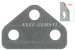 Supporto per cerniera (colonna-A), metallo, 2mm
