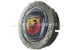 Coperchio ruota Abarth, blasone in corona d'alloro, 42/50 mm