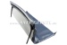 Convertible top w. front bow + middle stick, blue, type 1