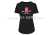 T-shirt des femmes, "Axel Gerstl Classic Logo" (noir), XL