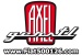 Autodeurmagneet, 'Axel Gerstl' logo (rood), incl. beletterin