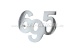 Emblème arrière "695" (au milieu), 60 x 55 mm